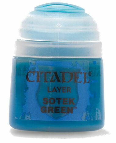 Citadel Layer Paint: Sotek Green (12ml)