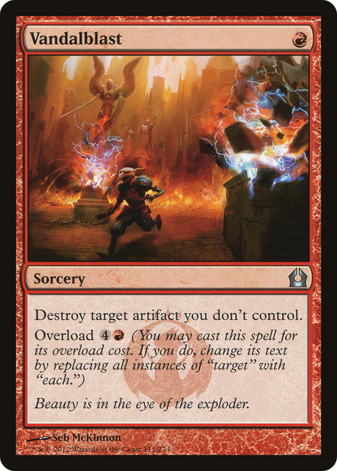 Vandalblast (RTR-111) - Return to Ravnica