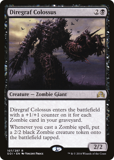 Diregraf Colossus (SOI-107) - Shadows over Innistrad