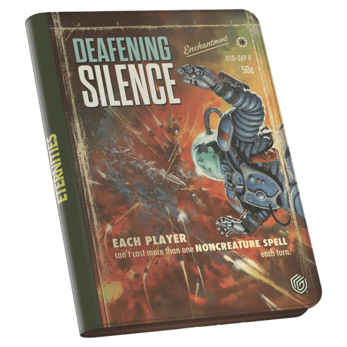 Ultimate Guard Deck Box: MTG Edge of Eternities - Deafening Silence - Zipfolio 360 Xenoskin (18-Pocket)
