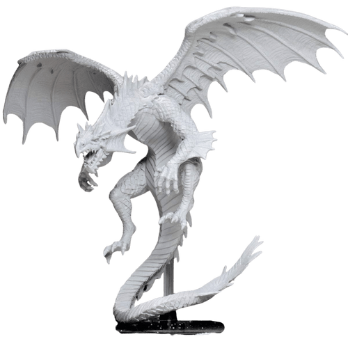 Pathfinder Battles: Deep Cuts Unpainted Miniatures - Gargantuan White Dragon