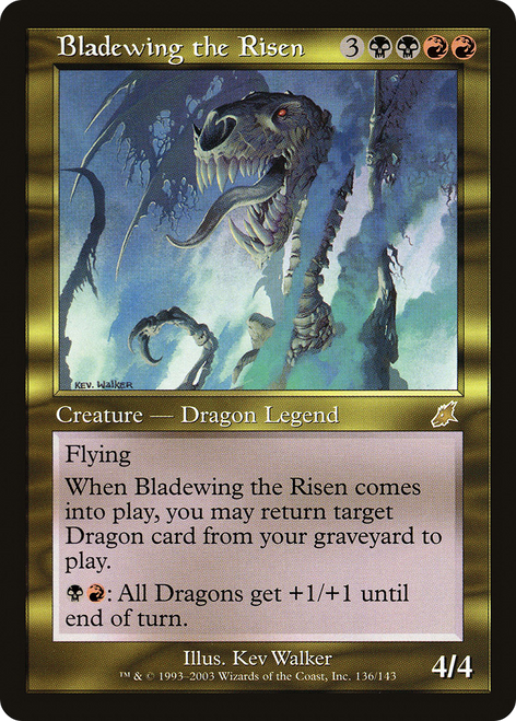 Bladewing the Risen (SCG-136) - Scourge