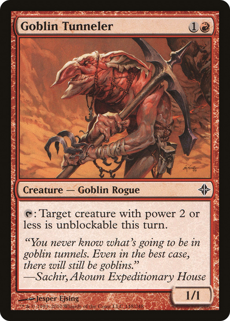 Goblin Tunneler (ROE-148) - Rise of the Eldrazi Foil