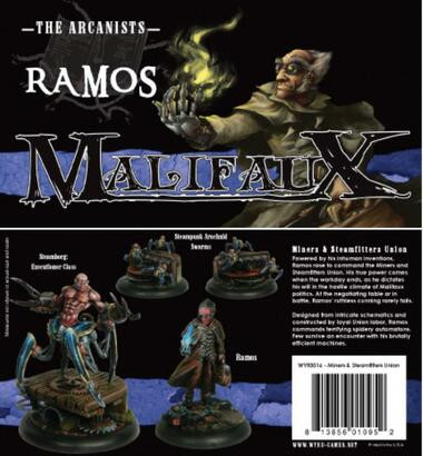 Malifaux: The Arcanists -Ramos (Miners & Steamfitters Union)