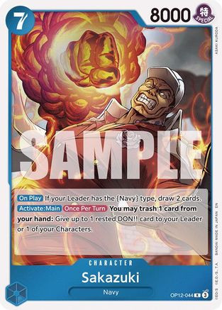 Sakazuki (OP12-044) Legacy of the Master Foil