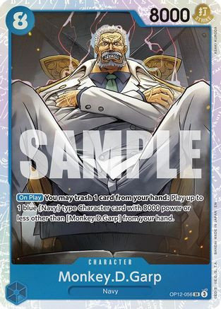 Monkey.D.Garp (OP12-056) Legacy of the Master Foil
