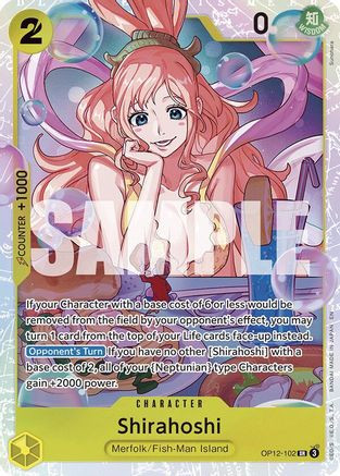 Shirahoshi (OP12-102) Legacy of the Master Foil