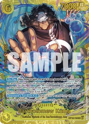 Bartholomew Kuma (OP12-119) Legacy of the Master Foil