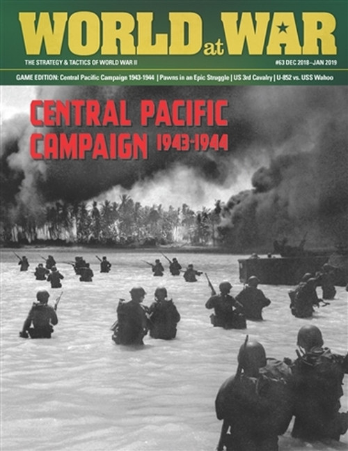 Strategy & Tactics #63 Game Edition: World at War - Central Pacific Campaign 1943-1944