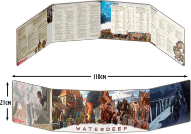 Dungeons & Dragons RPG: Waterdeep Dragon Heist - GM Screen
