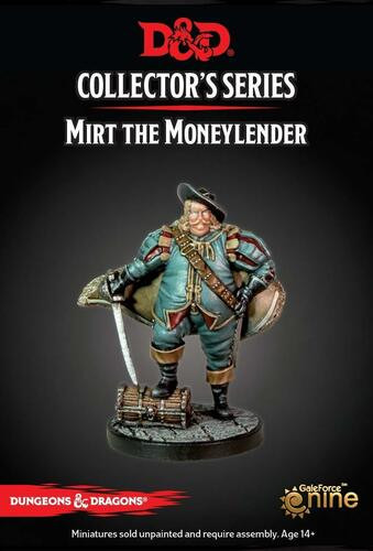 Dungeons & Dragons Collector's Series: Waterdeep Dragon Heist- Mirt The Moneylender