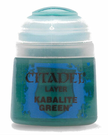 Citadel Layer Paint: Kabalite Green (12ml)