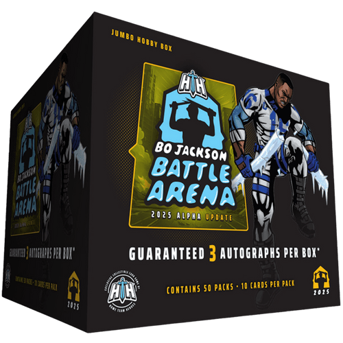 Bo Jackson Battle Arena: 2025 Alpha Update - Jumbo Hobby Box