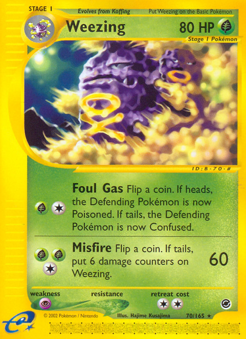 Weezing 70/165 - Expedition Base Set (MP)