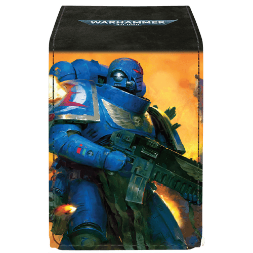 Ultra Pro Deck Box: Warhammer 40K Space Marines - Adeptus Astartes (Alcove Flip)