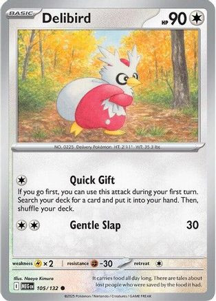 Delibird - 105/132 105 - ME01 Mega Evolution