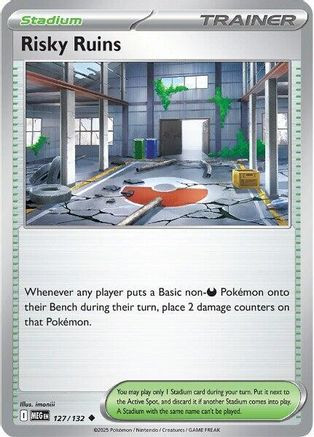Risky Ruins 127 - ME01 Mega Evolution