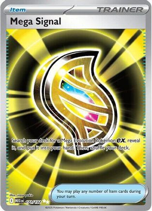 Mega Signal - 171/132 171 - ME01 Mega Evolution Holofoil