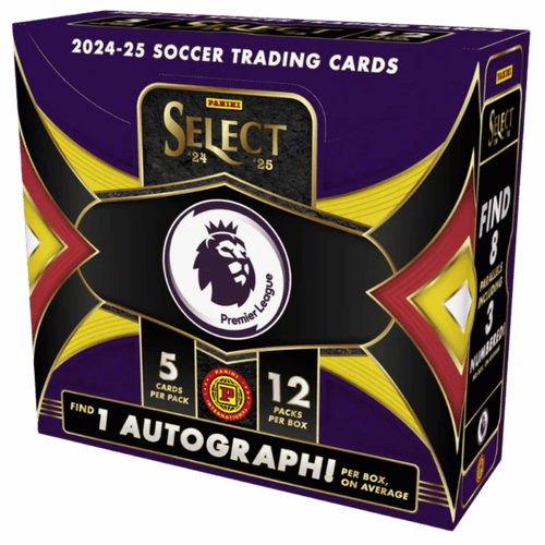 2024/25 Panini Select Premier League EPL Soccer International Hobby Box