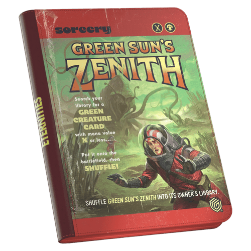 Ultimate Guard: MTG Edge of Eternities "Green Sun’s Zenith" - Zipfolio 360 Xenoskin (18-Pocket)