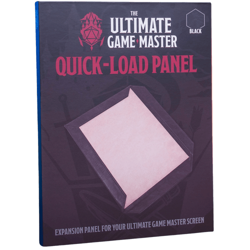 Ultimate Game Master: Quick-Load Panel (Black)