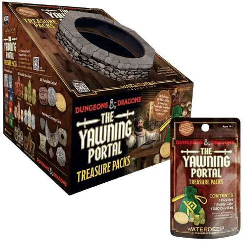 Sirius Dice: D&D The Yawning Portal - Waterdeep Collection - Treasure Pack Dice Sets - Display (25)