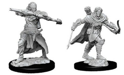 Pathfinder Battles Deep Cuts Unpainted Miniatures: Male Half-Elf Ranger