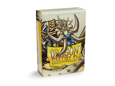 Dragon Shield: Matte Ivory - Japanese Size Card Sleeves (60ct)
