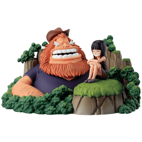 One Piece: Saul & Robin (Dramatic Memories) Revible Moment Ichibansho Figure