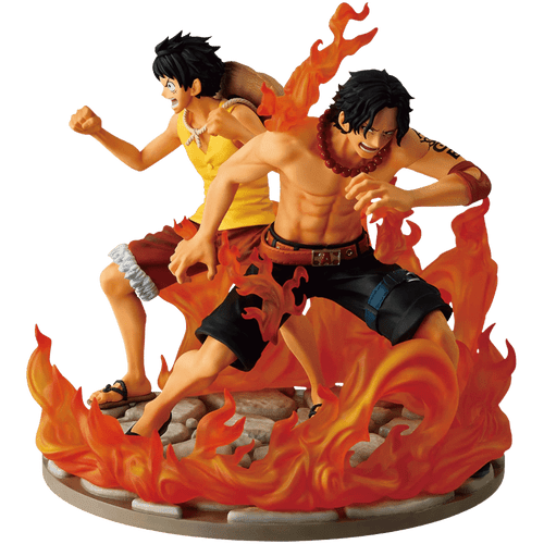 One Piece: Ace & Luffy (Dramatic Memories) Revible Moment Ichibansho Figure (PREORDER)