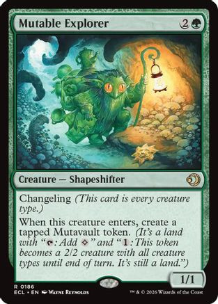 Mutable Explorer (ECL-186) - Lorwyn Eclipsed
