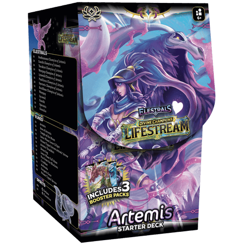 Elestrals TCG: Divine Champions Lifestream - Artemis - Starter Deck
