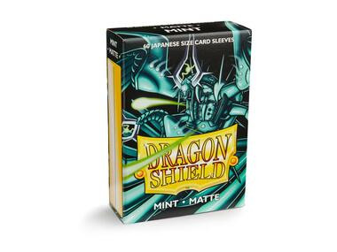 Dragon Shield: Matte Mint - Japanese Size Card Sleeves (60ct)