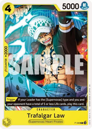 Trafalgar Law -  P-088 (Reprint) (P-088) Premium Booster -The Best- Vol. 2