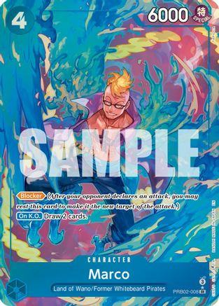 Marco (Alternate Art) (PRB02-008) Premium Booster -The Best- Vol. 2 Foil