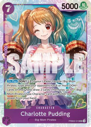 Charlotte Pudding (PRB02-010) Premium Booster -The Best- Vol. 2 Foil