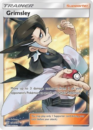 Grimsley (Full Art) 234/236 - SM  Unified Minds Holofoil