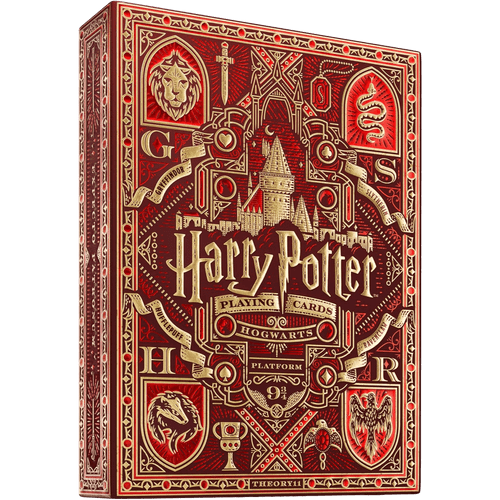 Harry Potter Playing Cards - Red (Gryffindor)