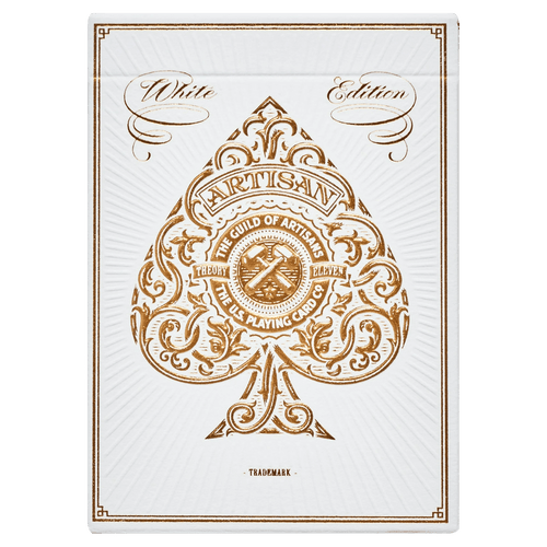 White Artisans Playing Cards