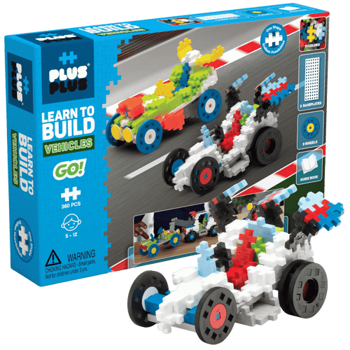 Plus-Plus: Learn To Build - GO! Vehicles