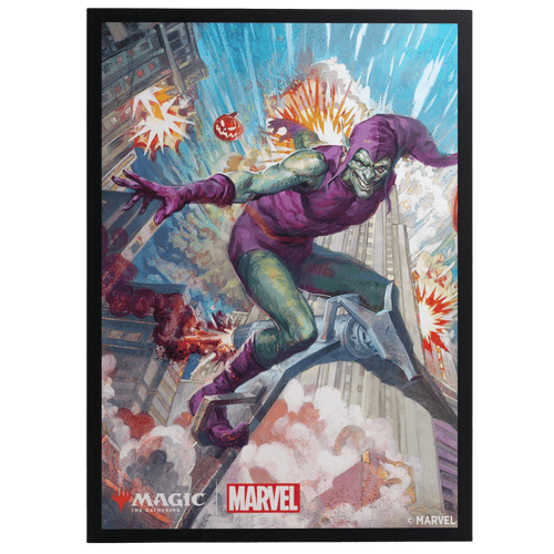 Gamegenic: Premium Art Sleeves - MTG Marvel's Spider-Man - Green Goblin (105ct)