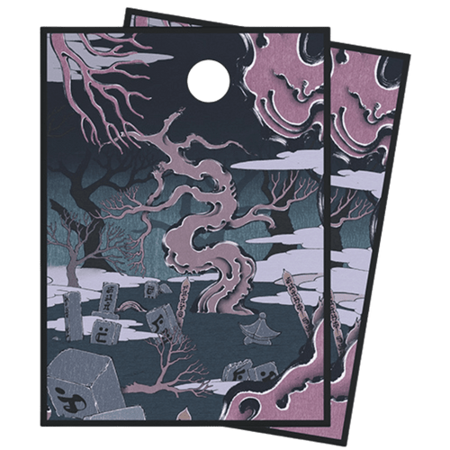 Arcane Fortress Sleeves: Ukiyo-e Collection - Matte Marsh of the Unspoken (100ct)