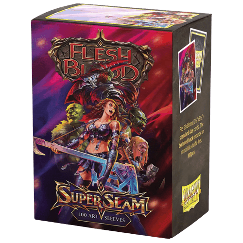 Dragon Shield: Flesh & Blood - Super Slam - Art, Matte Card Sleeves (100ct)