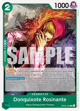 Donquixote Rosinante (Reprint) (OP05-030) Premium Booster -The Best- Vol. 2 Foil
