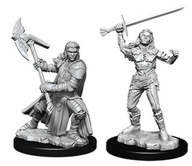 Dungeons & Dragons: Nolzur's Marvelous Unpainted Miniatures - Female Half-Orc Fighter