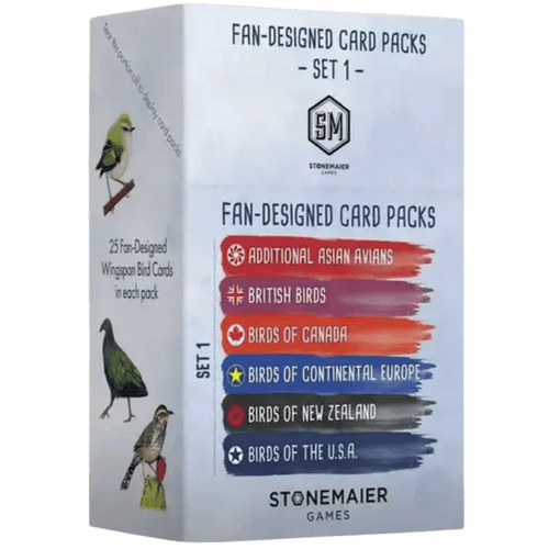 Wingspan: Fan-Designed Bird Promo Pack (Set of 6)