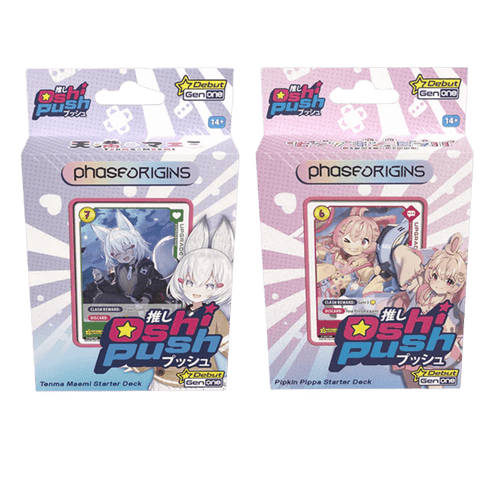 Oshi Push TCG: Phase Origins - Starter Deck (Set of 2)