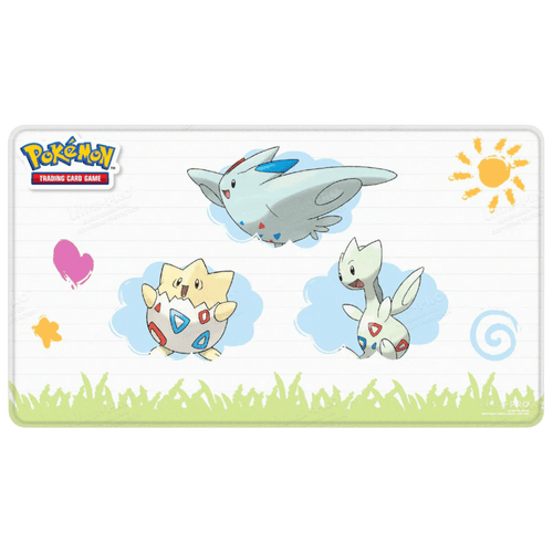 Ultra Pro Playmat: Pokemon - Togepi Evolution (Stitched Edge)