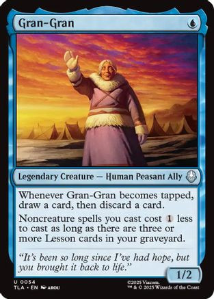 Gran-Gran (TLA-054) - Avatar: The Last Airbender Foil