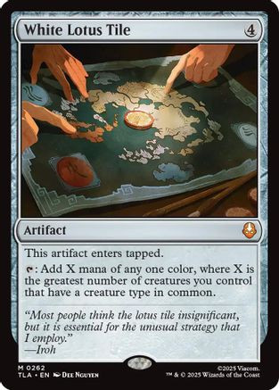 White Lotus Tile (TLA-262) - Avatar: The Last Airbender Foil